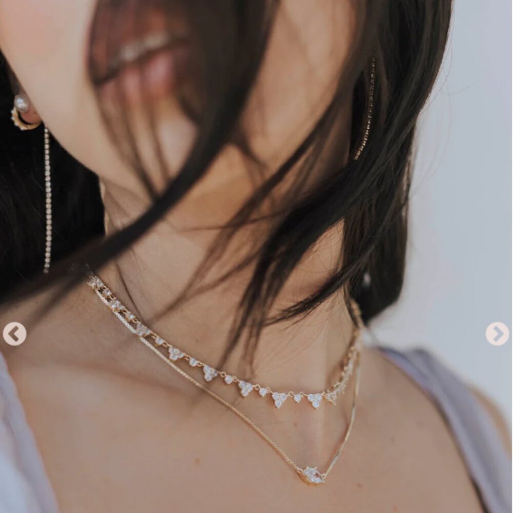 UNTAMED PETALS - Dana Choker (Gold) NWOT